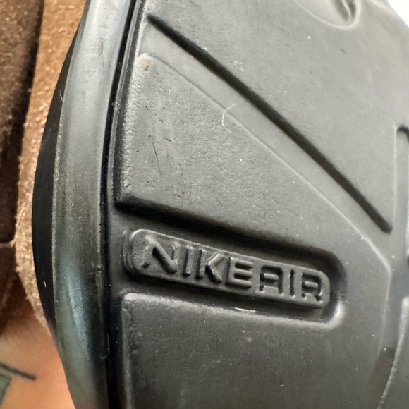 Cole Hann Mens Brown Suede Leather Driver Shoes Size 12M Nike Air Comfort EUC - Picture 12 of 16